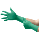 Gants jetables à manchette longue